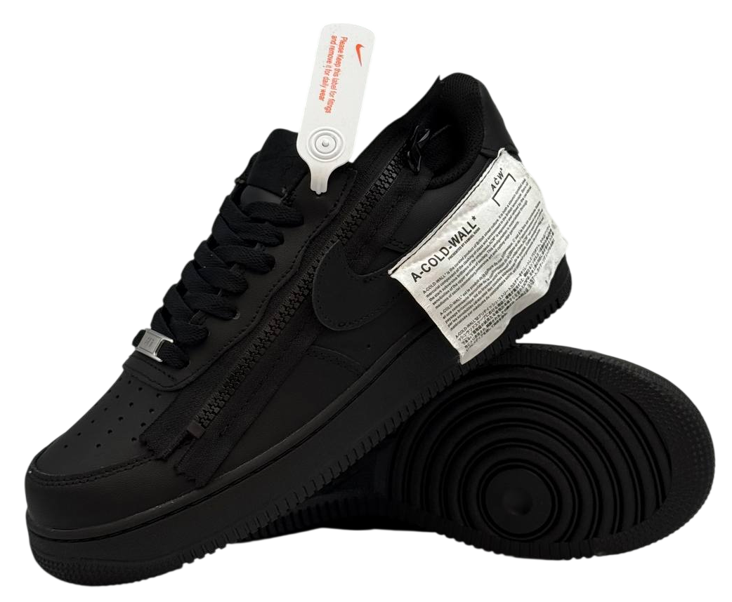 Nike Air Force 1 Lunar Acronym Black