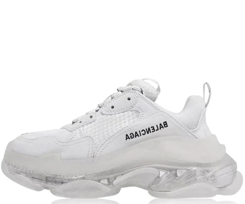 Balenciaga Triple S Clear Sole White