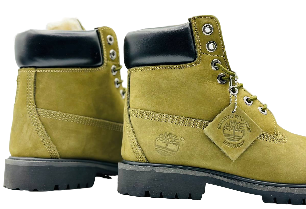 Ботинки Timberland Green Olive
