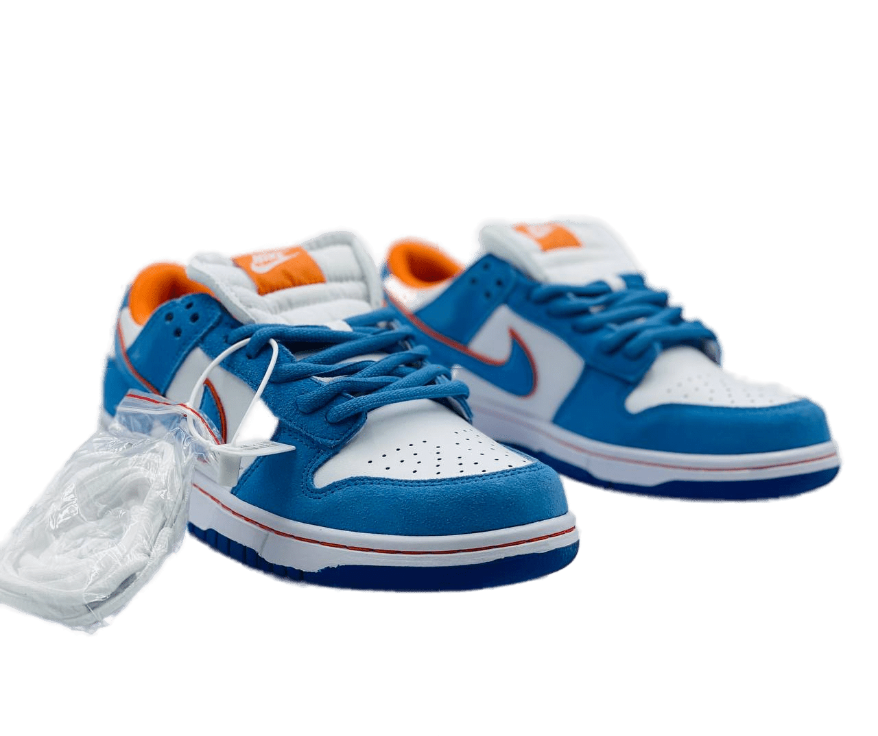 Nike SB Dunk Low White/Blue/Orange