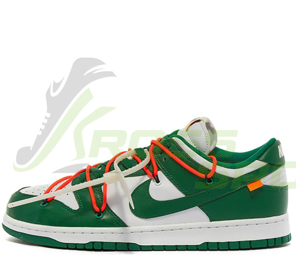  Nike Air Force 1 SB Dunk Low Off-White Green