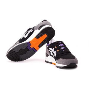 Asics Gel Lyte 3 черные с фиолетовым (39-43)