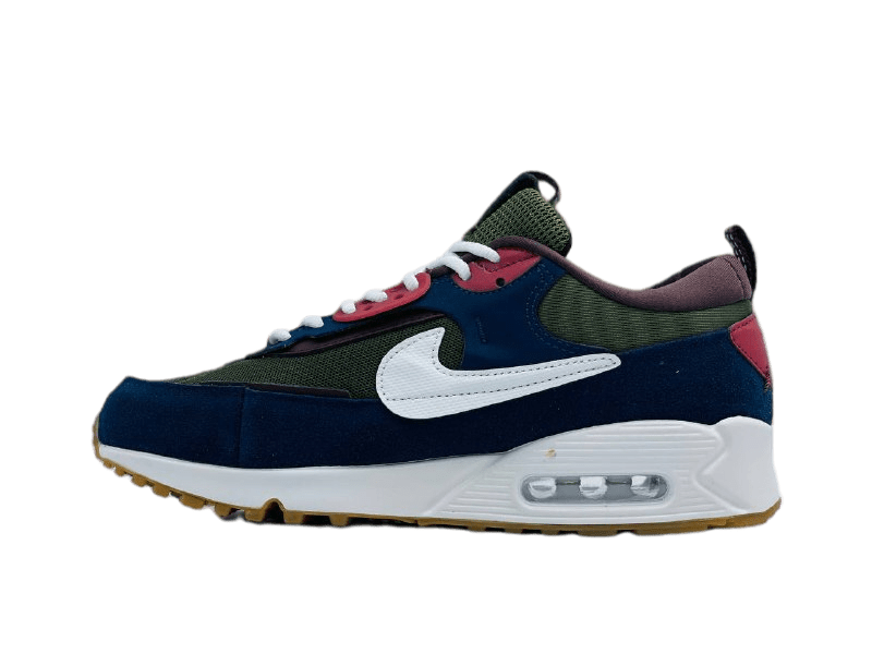  Nike Air Max 90 Темно-синие с болотным